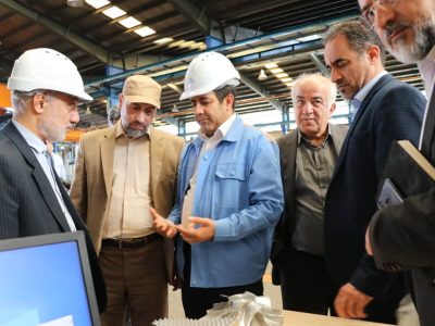 بازدید میدانی مدیرکل بازرسی وزارت صمت از شهرک صنعتی بزرگ شیراز برای بررسی روند تولید و حمایت از سرمایه‌گذاران