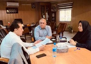 نشست مسئولان اداره ورزش و جوانان شهرستان شیراز واداره کل به مناسبت۲۶مهرماه هفته تربیت بدنی