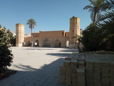 آغاز عملیات مرمت تنها مسجد چهارمناره تاریخی کشور در داراب