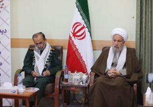 دیدار آیت الله دژکام  با فرمانده و شورای فرماندهی سپاه فجر 