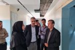 بازدید معاون توسعه مدیریت و منابع دانشگاه علوم پزشکی شیراز از پیشرفت طرح عمرانی بهسازی اتاق‌های عمل بیمارستان خلیلی