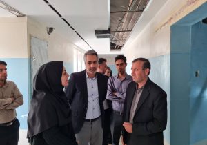 بازدید معاون توسعه مدیریت و منابع دانشگاه علوم پزشکی شیراز از پیشرفت طرح عمرانی بهسازی اتاق‌های عمل بیمارستان خلیلی