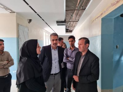 بازدید معاون توسعه مدیریت و منابع دانشگاه علوم پزشکی شیراز از پیشرفت طرح عمرانی بهسازی اتاق‌های عمل بیمارستان خلیلی