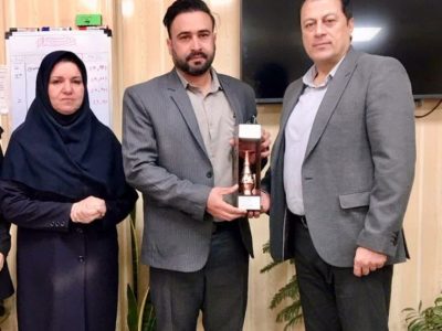 تقدیر از مدیر روابط‌ عمومی هیئت ورزش‌های همگانی فارس به مناسبت هفته تربیت بدنی