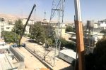 ساخت دکل مخابراتی ۵۴ متری با تلاش معاونت طرح و توسعه شرکت برق منطقهای فارس