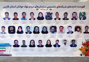 اعلام نتایج انتخابات شبکههای تخصصی سازمانهای مردم نهاد جوانان استان فارس