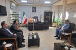 دیدار رئیس پارک علم و فناوری فارس با مدیرکل ثبت اسناد و املاک استان