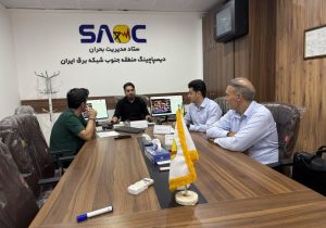 مانور دورمیزی بازیابی شبکه در برق منطقه ای فارس