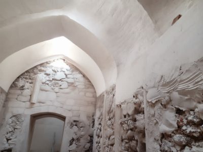 آغاز مرمت حمام تاریخی ملا بابا در کازرون