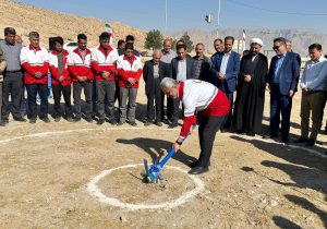 کلنگ زنی طرح آبرسانی صلح آبی کوییکا در ۱۱ روستای محروم ارسنجان