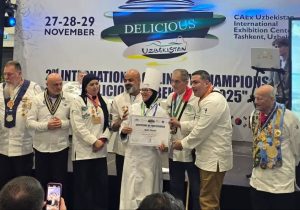 کسب مقام سوم بانوی فسا در جشنواره بینالمللی «Delicious Uzbekistan 2025»