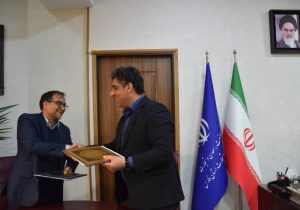 امضای تفاهمنامه همکاری مشترک بین بانک مسکن، اداره کل صمت فارس