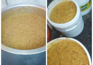 مناسبت میلاد حضرت زهرا (س)، توزیع ۱۰۰ کیلو آش سبزی در پایگاه حضرت هاجر (س) حوزه فاطمیون