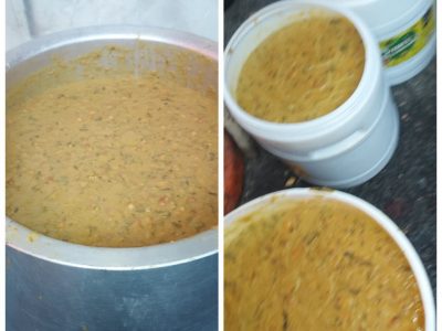 مناسبت میلاد حضرت زهرا (س)، توزیع ۱۰۰ کیلو آش سبزی در پایگاه حضرت هاجر (س) حوزه فاطمیون