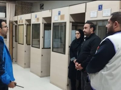 بازدید شبانه مدیران بحران از اورژانس اجتماعی شیراز در وضعیت قرمز هواشناسی