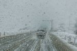 بارش برف در ۳ محور جاده‌ای استان فارس