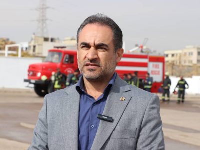 برگزاری مانور آموزشی آتش‌نشانی در شهرک‌های صنعتی فارس