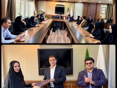 معارفه سرپرست جدید اداره برنامهریزی و توسعه سرمایه انسانی منطقه ۶