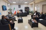 دیدار فرماندار شهرستان خفر با مدیرکل ثبت اسناد و املاک فارس