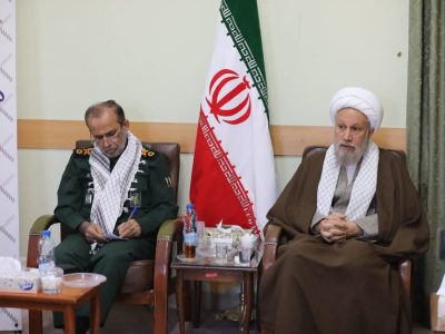 دیدار آیت الله دژکام با فرمانده و شورای فرماندهی سپاه فجر