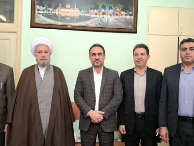 دیدار مدیرعامل شرکت شهرکهای صنعتی فارس با نماینده معزز ولیفقیه در استان فارس