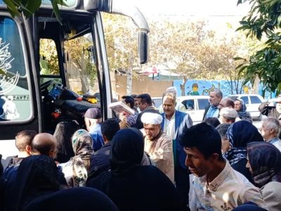 اعزام ۴۰ زائر معلول ارسنجان به مشهدالرضا(ع)