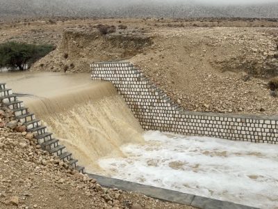 آبگیری سازه‌های آبخیزداری شهرستان اوز