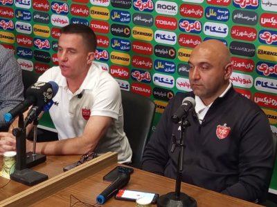 انتقاد سرمربی تیم فوتبال پرسپولیس از عملکرد شاگردانش در دیدار مقابل فجر سپاسی