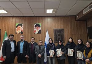 تجلیل از مقام آوران تیم بتن دانشجویی دانشگاه آزاد