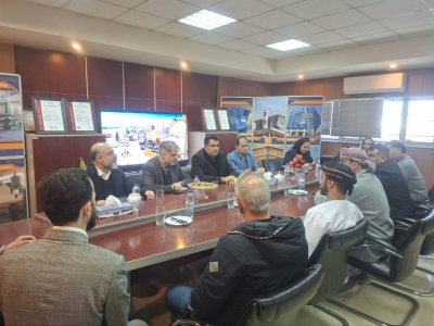 دیدار هیئت تجاری عمانی با فعالان شهرک صنعتی شیراز