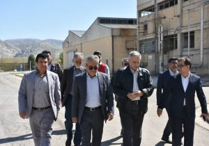 بازدید از خط تولید صنایع شیمیایی سینا در زرقان