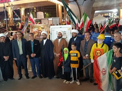 ایستادگی کارکنان صنعت آب و برق با شجاعت در مقابل تهدیدات دشمن آمریکایی، صهیونیستی