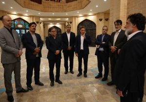 بررسی ایجاد خانه فرش شیراز در جریان بازدید مدیران ارشد استان از بازار هنر