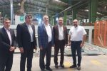 بازدید میدانی مدیرعامل شرکت شهرکهای صنعتی فارس از واحدهای تولیدی شهرک صنعتی بزرگ شیراز