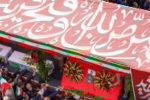 برگزاری مراسم وداع و تشییع رئیس دلیر سازمان اطلاعات سپاه و پنج شهید والامقام جنگ رمضان، در سومین حرم اهل بیت (ع)