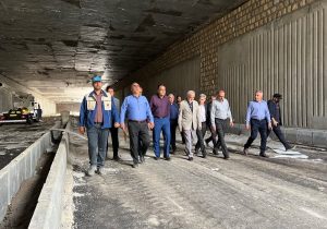 زیرگذر شهید فریدون عباسی طرح بزرگ ترافیکی شیراز به خط پایان نزدیک شد