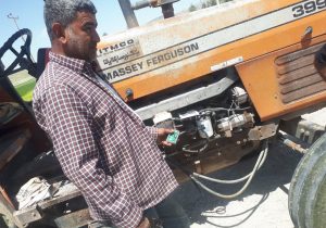 اجرای مرحله نهم نصب سیستم پایش هوشمند سوخت (GPS) روی تراکتورهای بخش کشاورزی شهرستان جهرم
