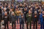 مراسم سوگواری اربعین رهبر شهید انقلاب اسلامی، در سومین حرم اهلبیت (ع)