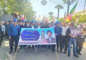 نمایش اقتدار جان‌ فدایان امام‌ رضایی در شیراز