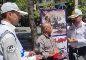 تجلیل از راکبان موتور سیکلت قانون مدار با همت مجمع خیرین شهرساز و فرهنگ ساز شیراز