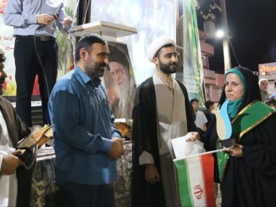 تجلیل از برخی بانوان حافظ کل قرآن کریم در صد و سومین شب از تجمعات ولایی شهرستان مُهر