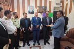 معارفه سرپرست جدید اداره ثبت اسناد و املاک شهرستان بوانات