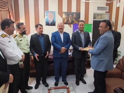 معارفه سرپرست جدید اداره ثبت اسناد و املاک شهرستان بوانات