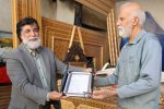 تجلیل از پیشکسوت برجسته رشته جوک‌ کاری چوب